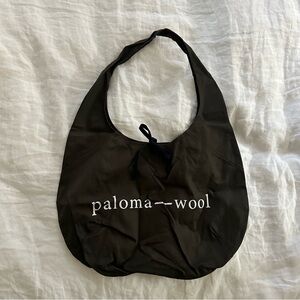Paloma Wool Shoulder Bag / Tote in Dark Charcoal Grey